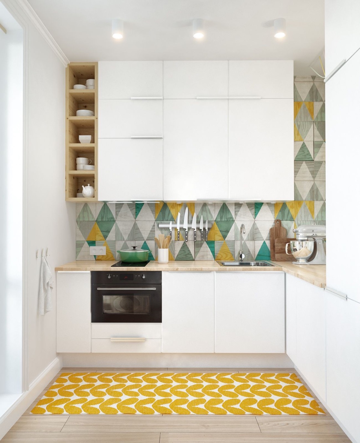 کابینت آشپزخانه کوچک